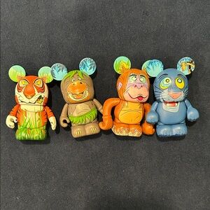 Disney Vinylmations Jungle Book set